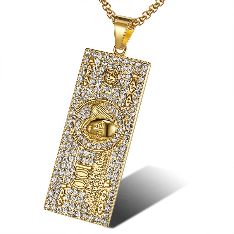 Gold Single Pendant