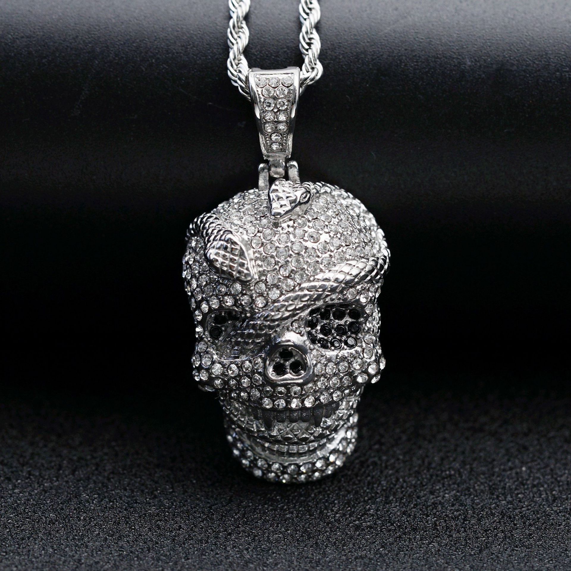 Steel color single pendant