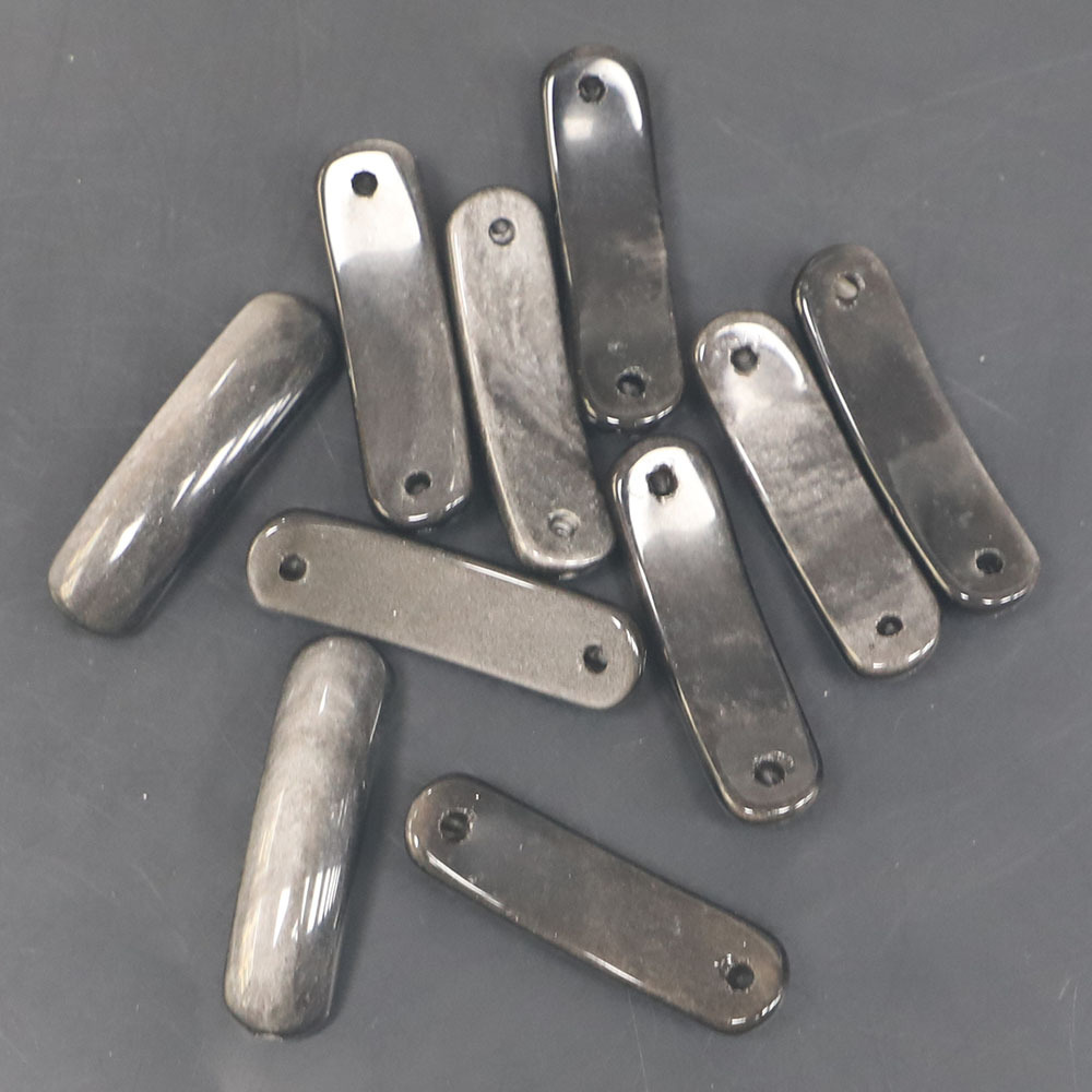 54:Black cats eye stone