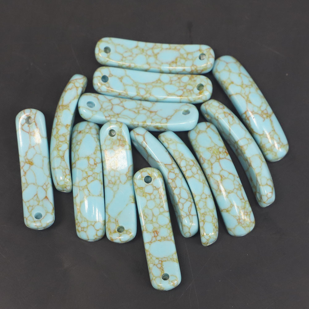 36 Striped turquoise