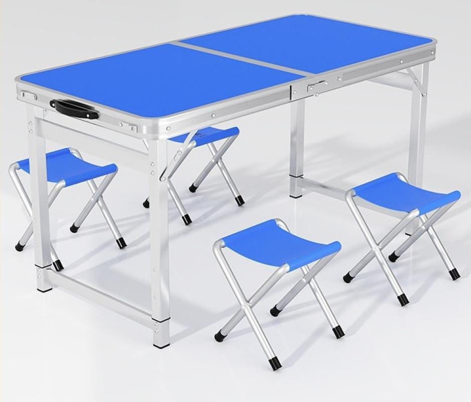 [Blue 4 stool] long 100 wide 50 high 60