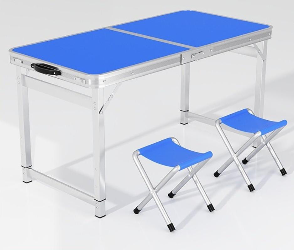 blue 100x50x60cm with 2 stools