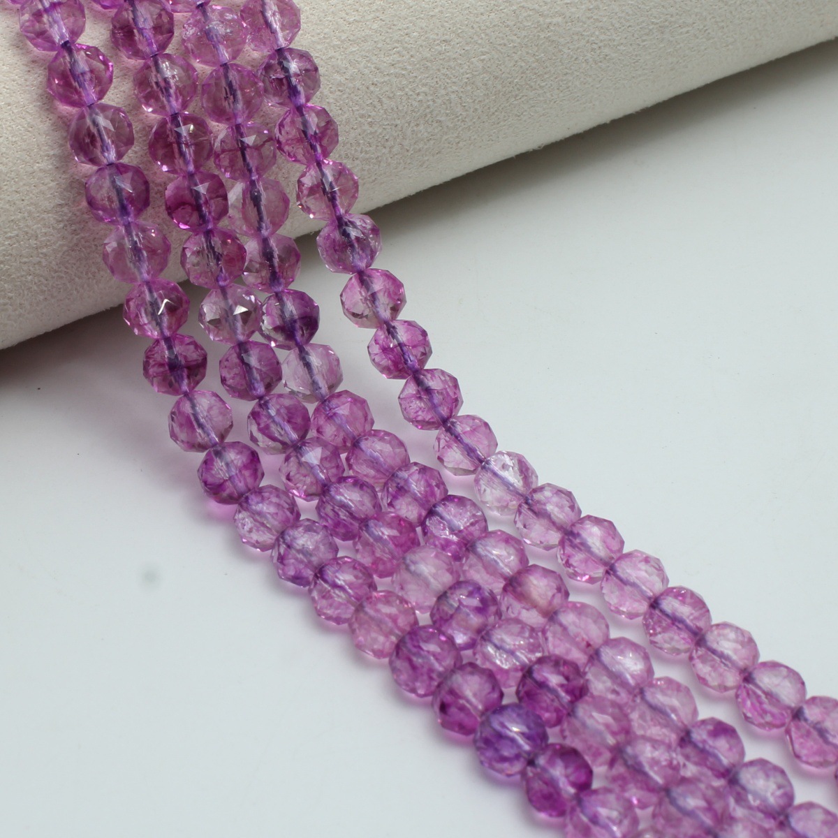 deep rose bloom 8mm/50pcs