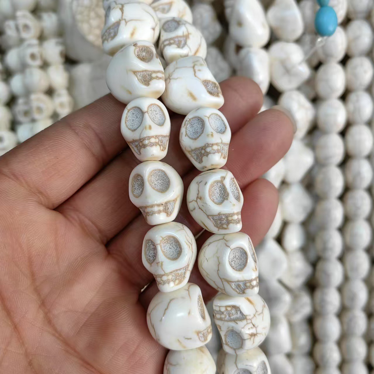 25:18mm skull/22 pieces per piece