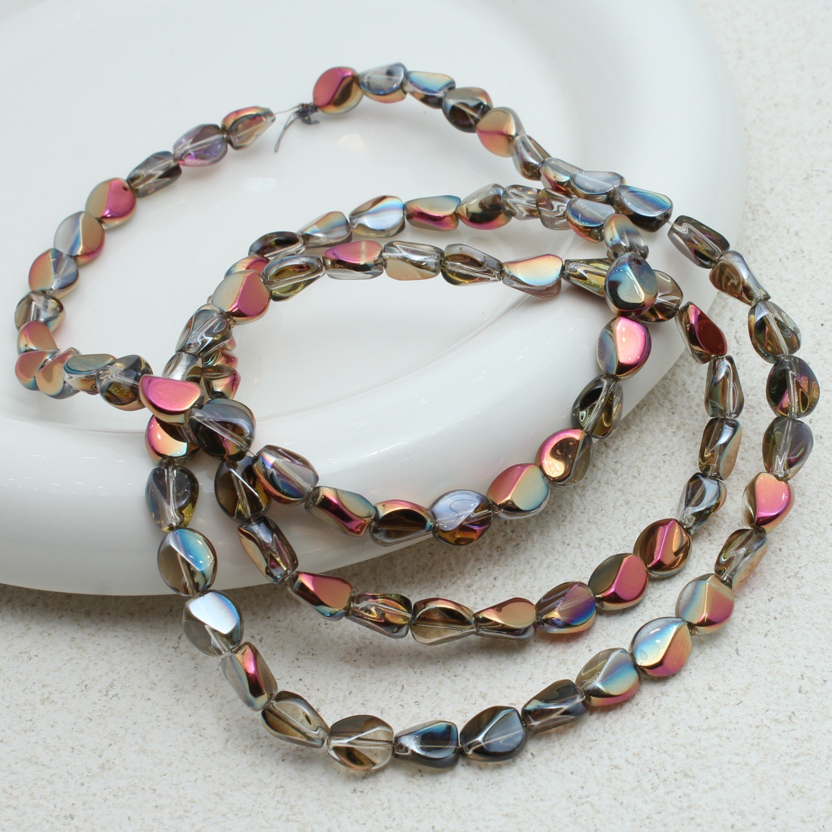 12:flerfarvet belagt