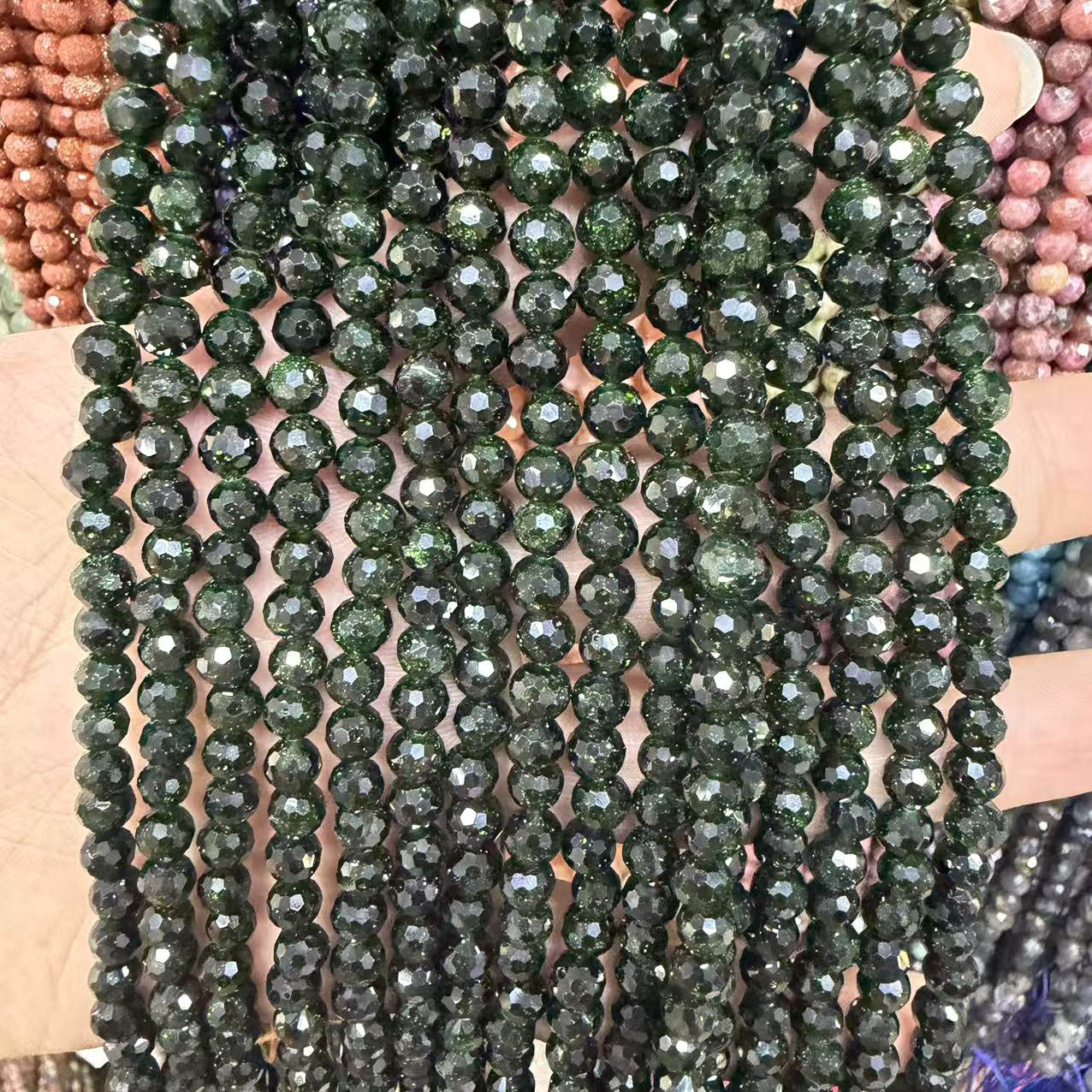 9 Green Goldstone