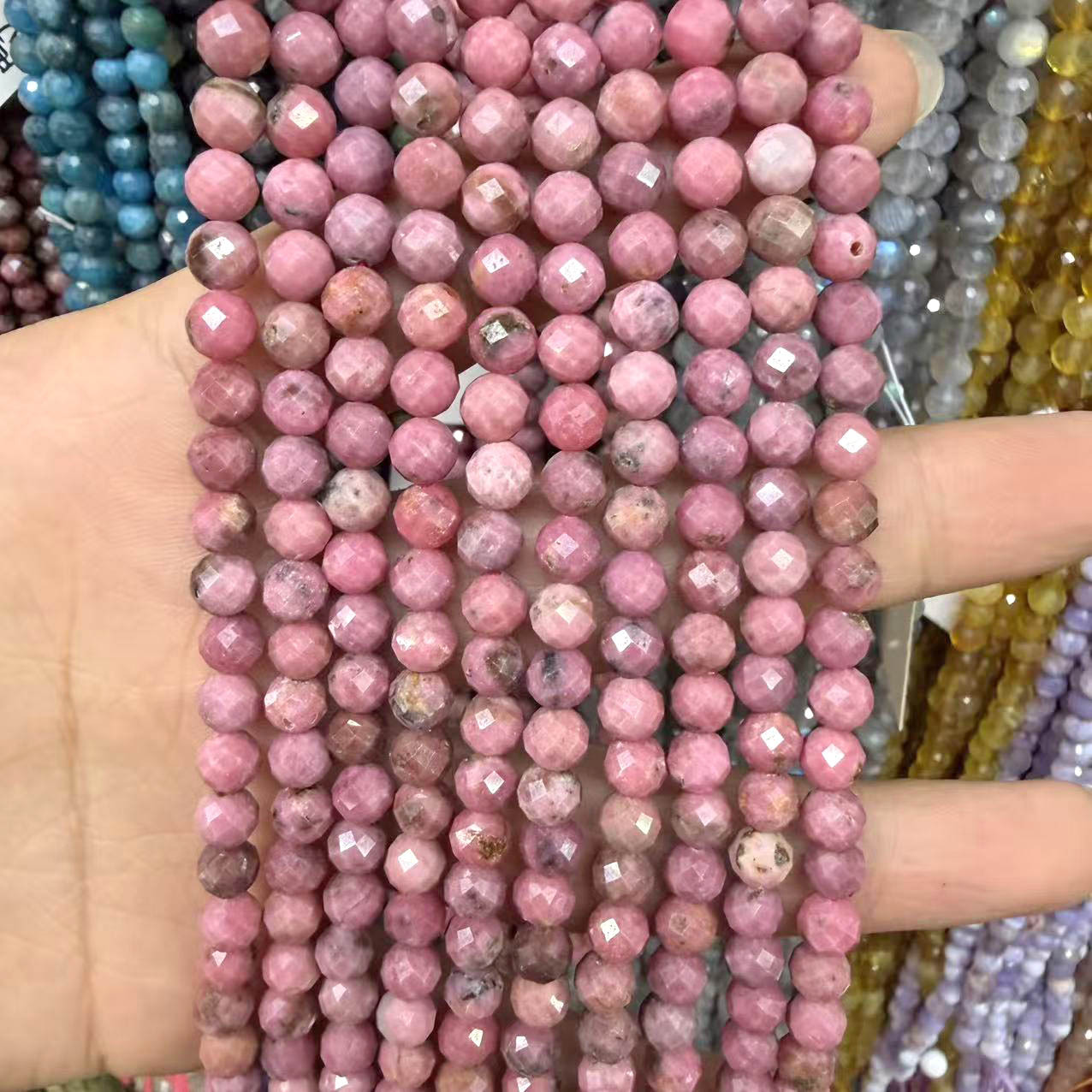 15 Brazilian rhodolite