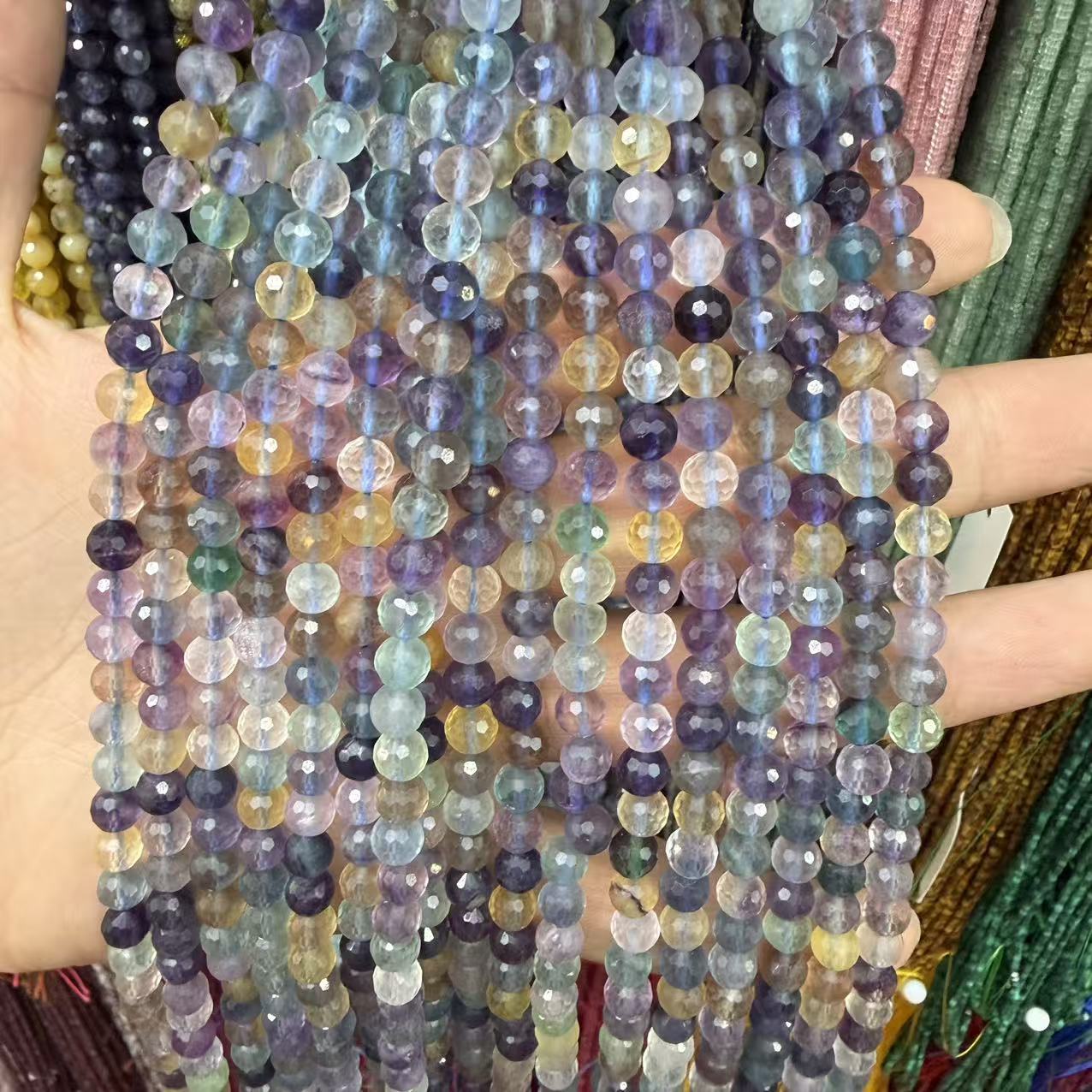 29 Colored fluorite