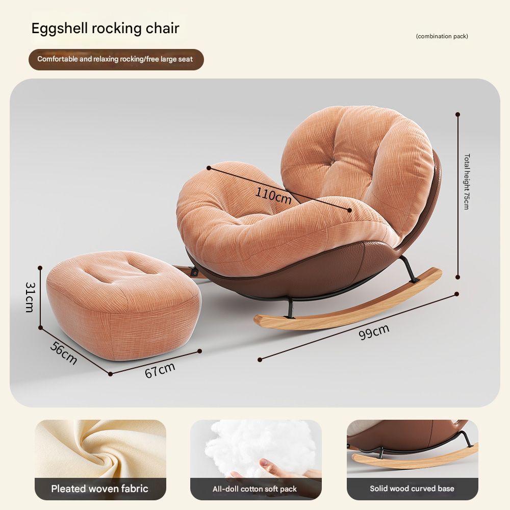 9  Woven fabric with footstool