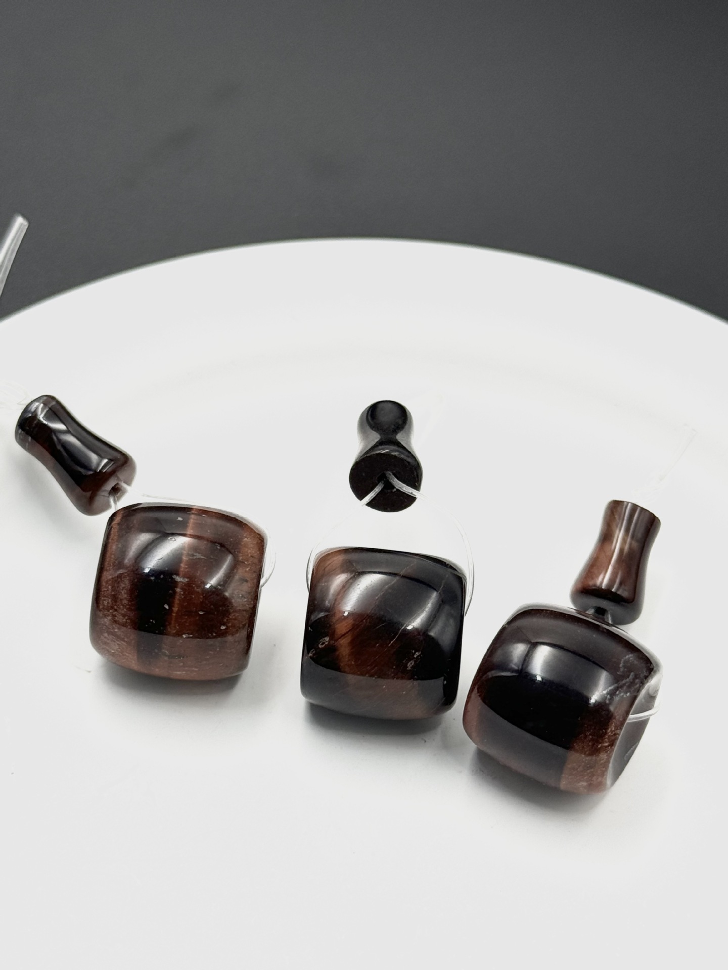 11:K Red Tiger Eye Stone 17*18MM