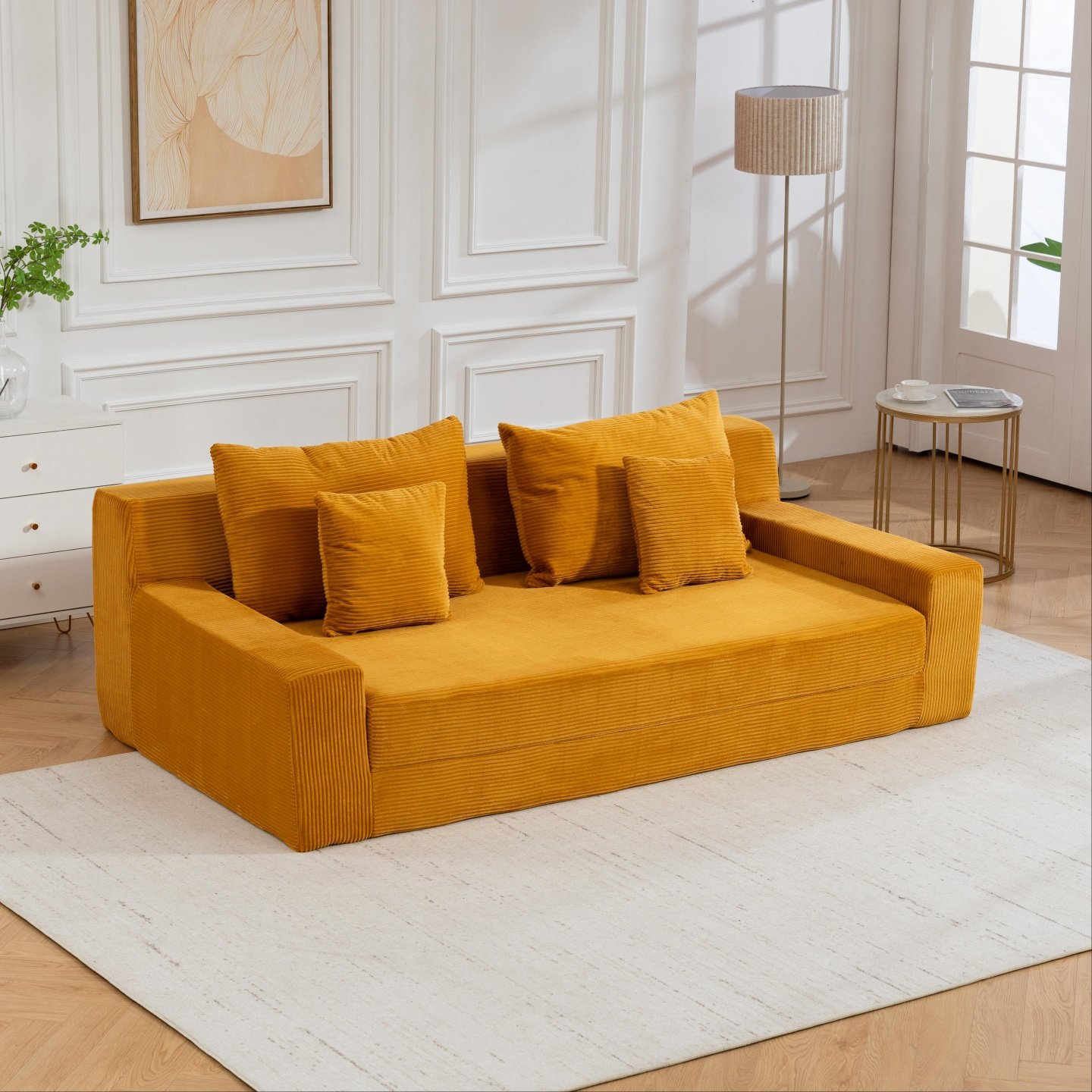 ginger color corduroy