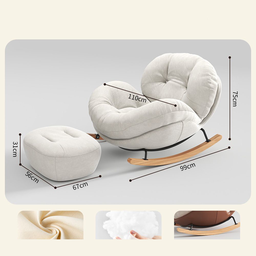 13 suede with footstool