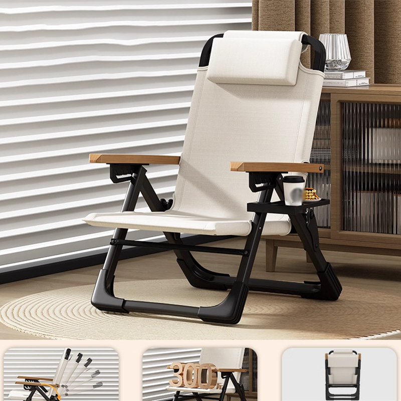 Luxury [five-level adjustment] (beech armrest   memory headrest   storage tray) khaki