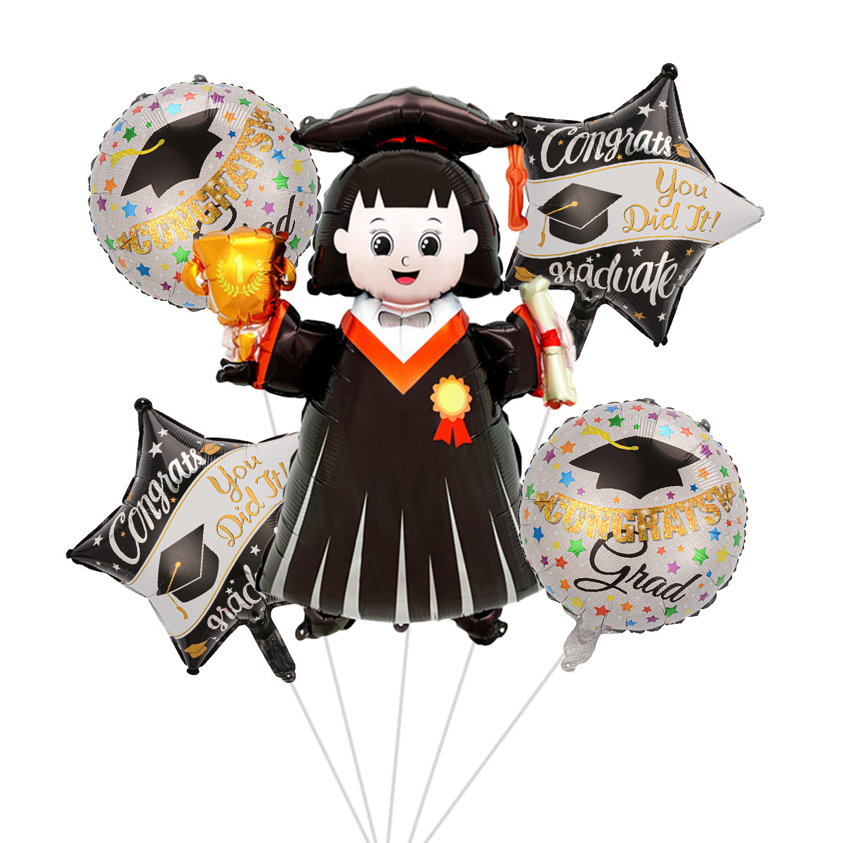 Graduation trophy female