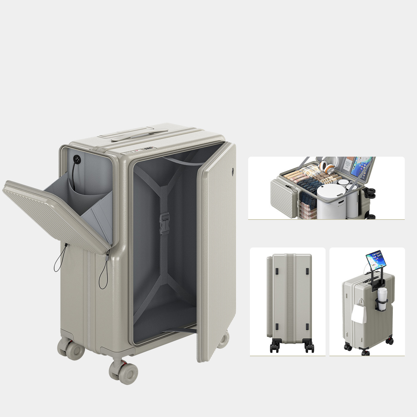 20inch Milk tea color