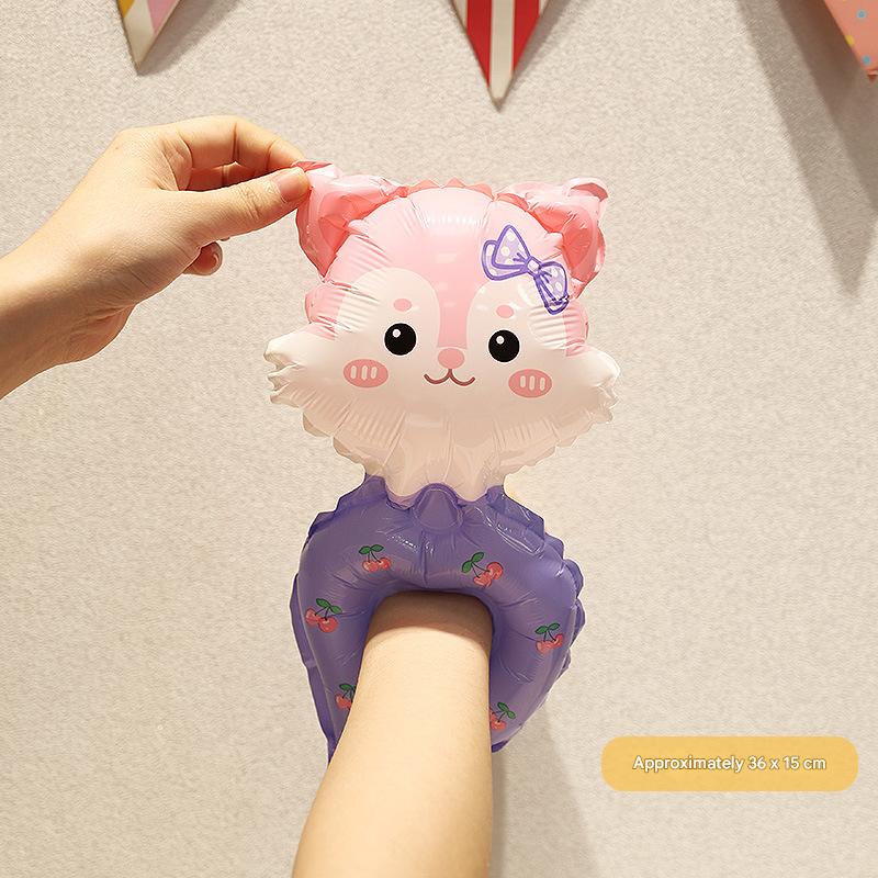 Fox head wrist balloons [50 pieces]