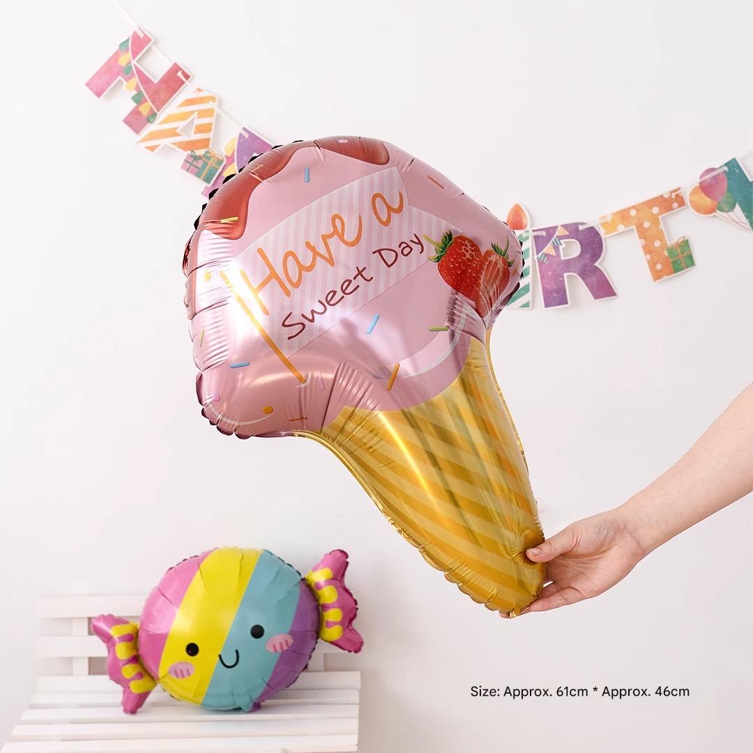 Pink Strawberry Ice Cream