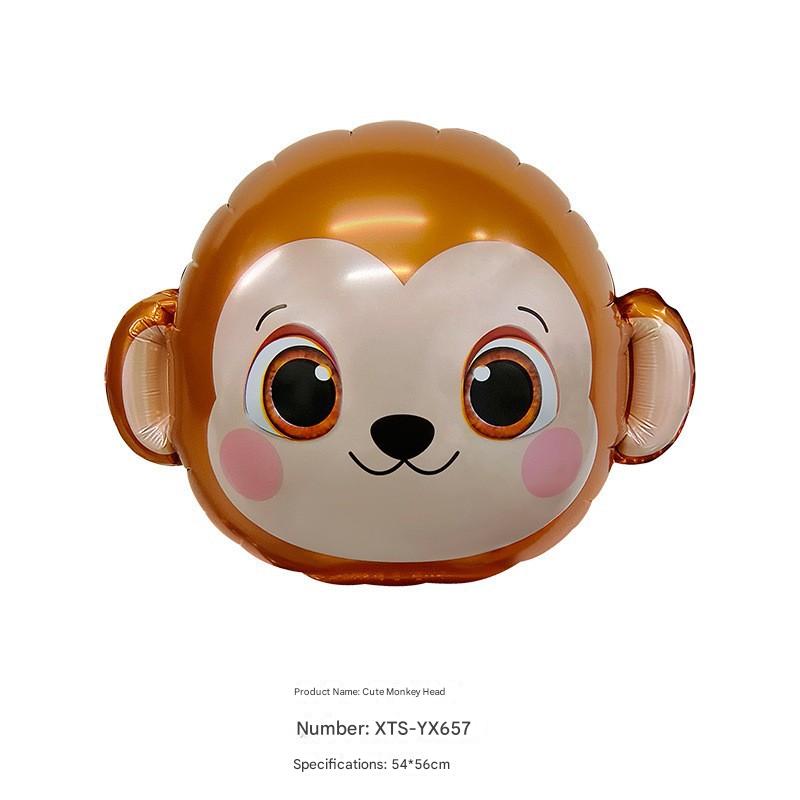 Q version cute monkey