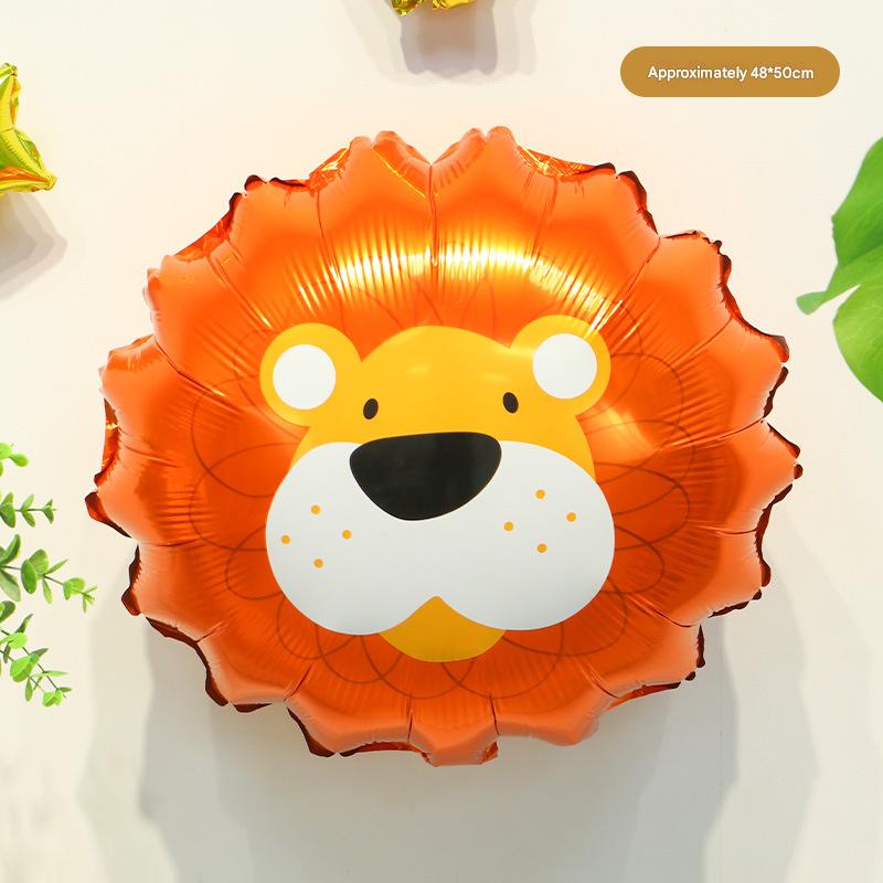 Q version cute lion