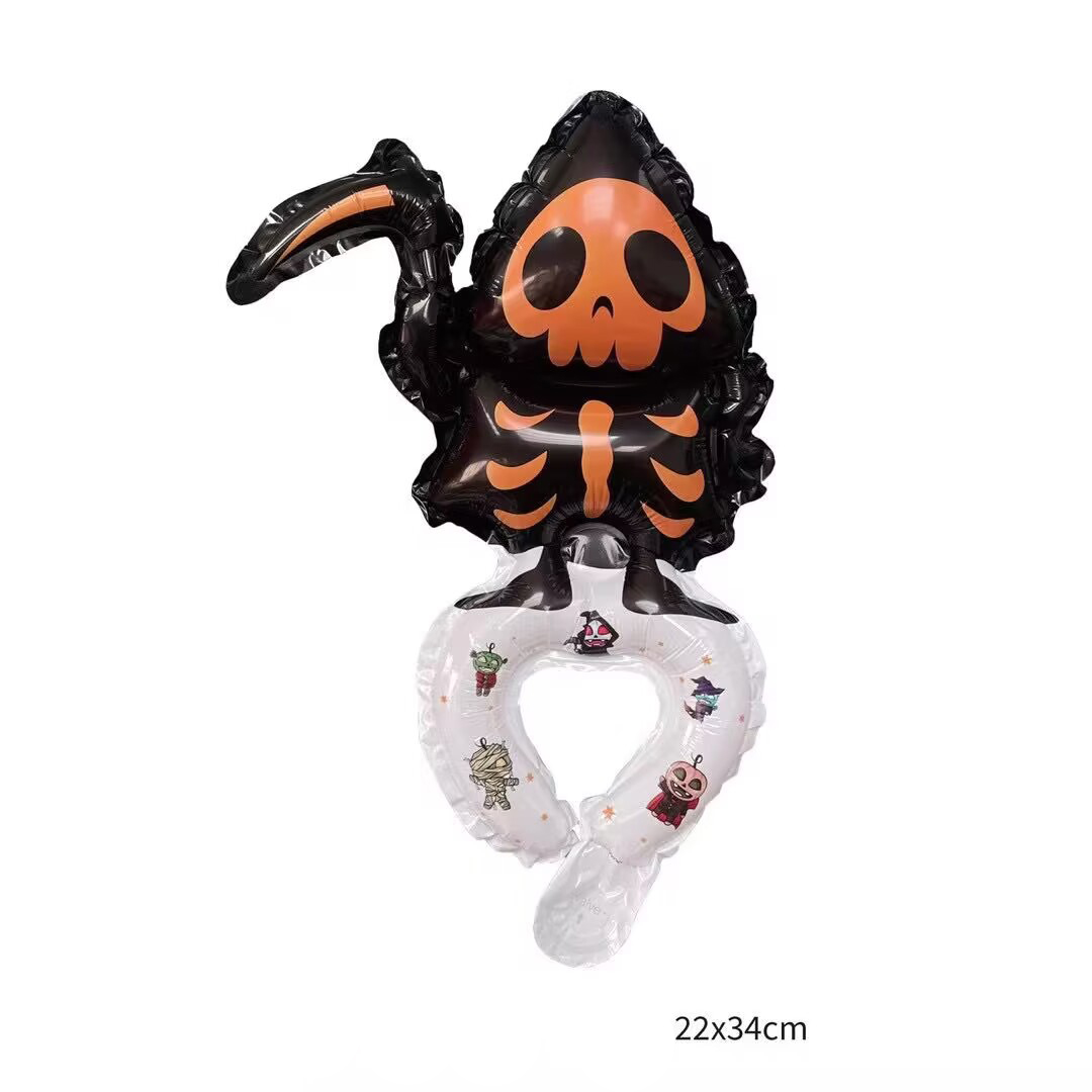 Halloween wrist balloon--skull