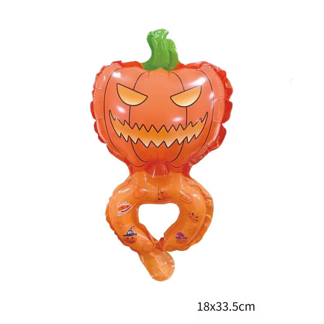 Halloween wrist balloon--pumpkin