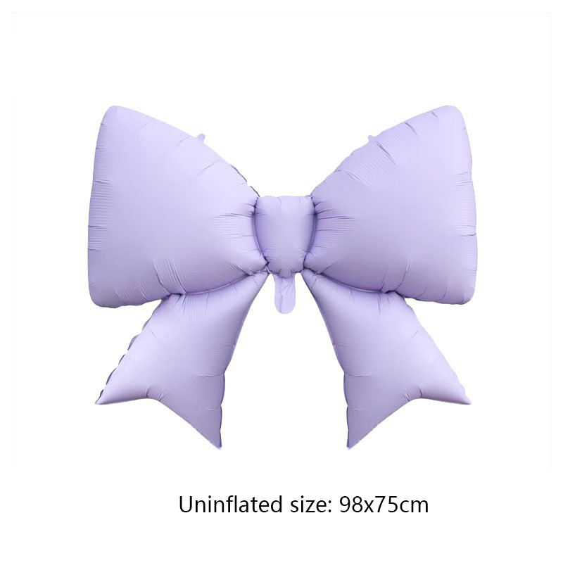 Large fat version bow purple