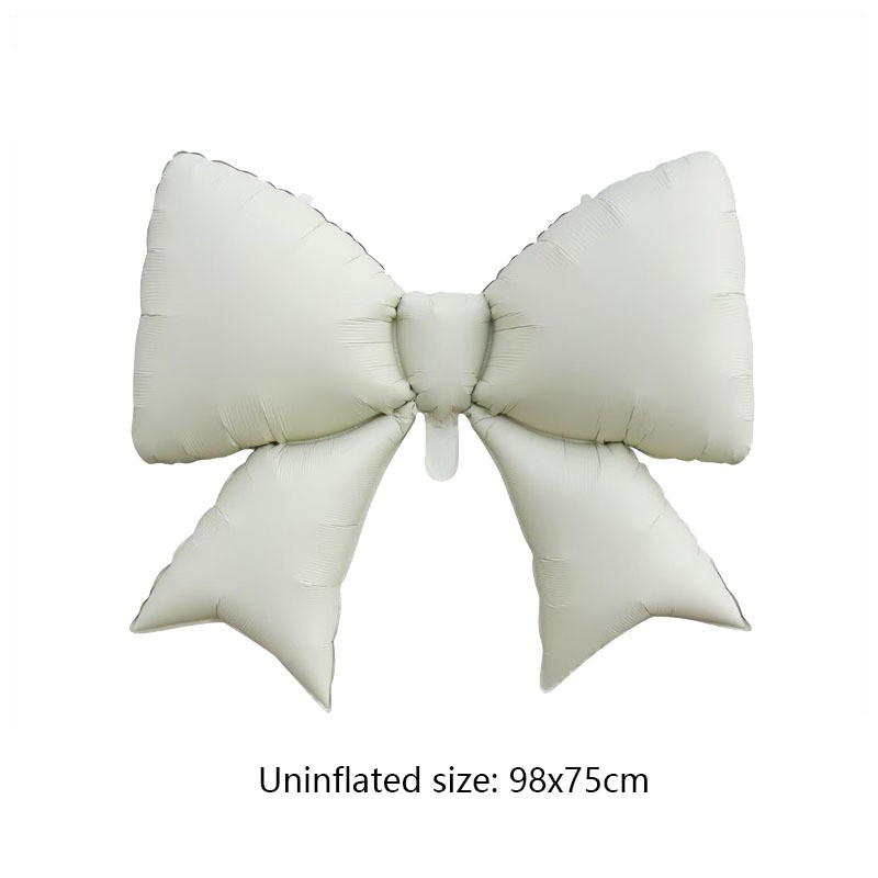 Large fat version bow cream color