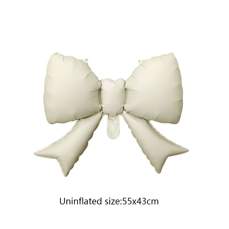 Small fat version bow cream color