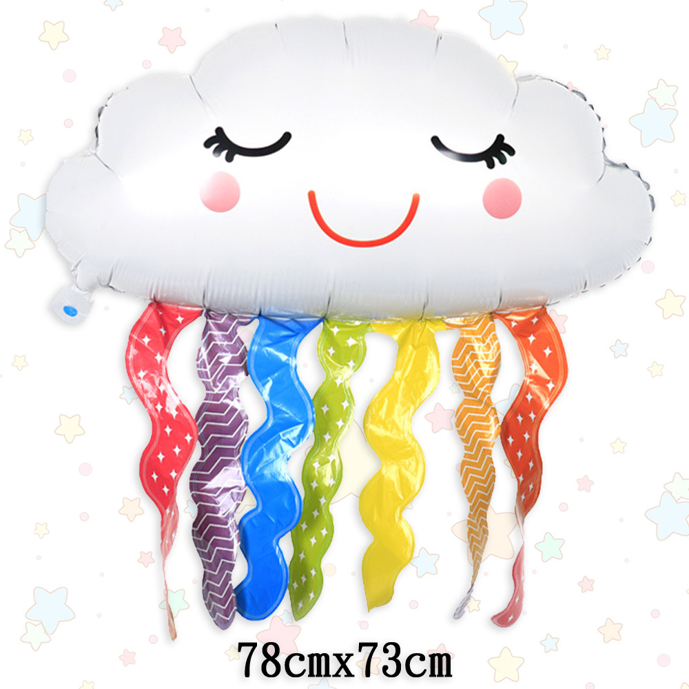 Rainbow Tassel Clouds