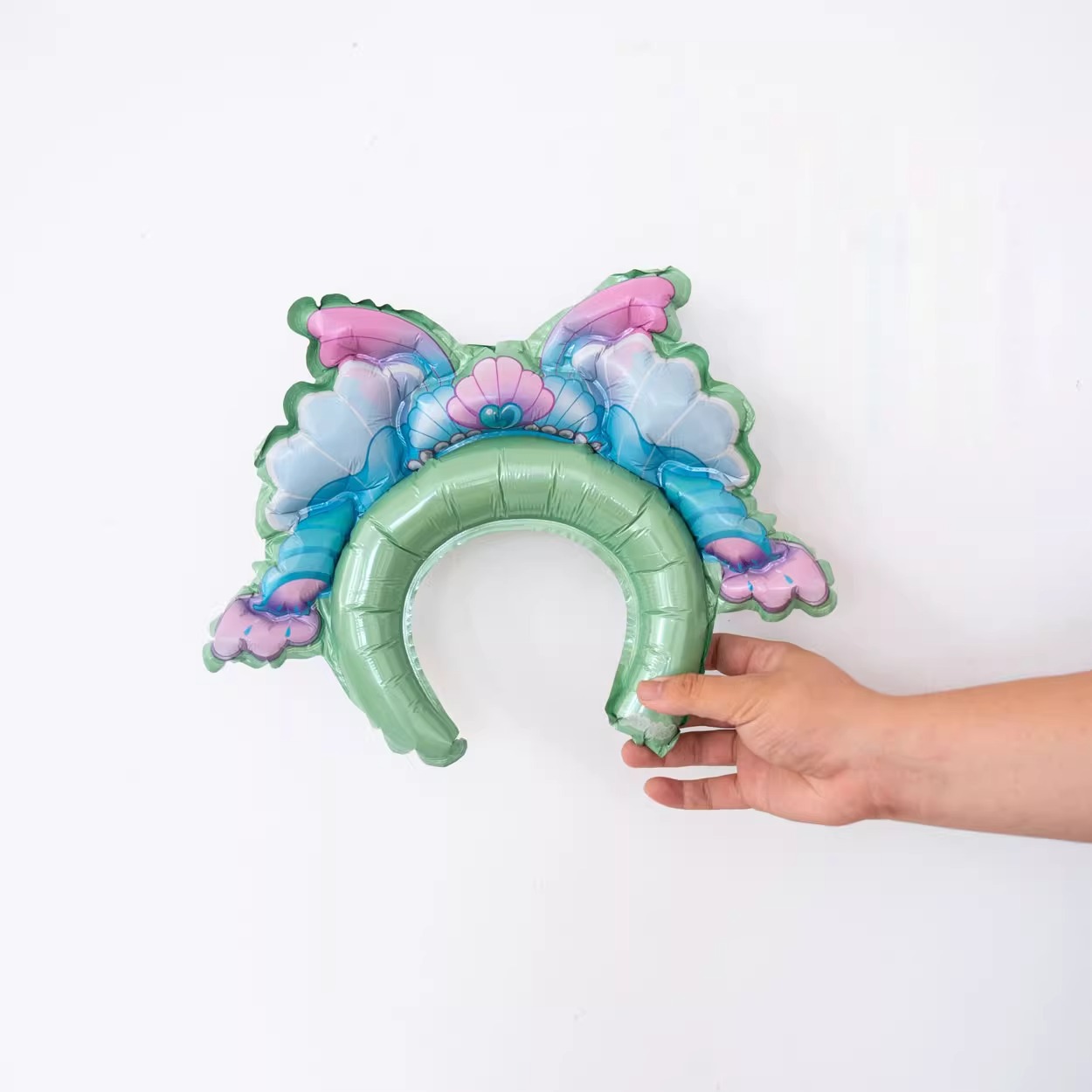 Blue mermaid headband