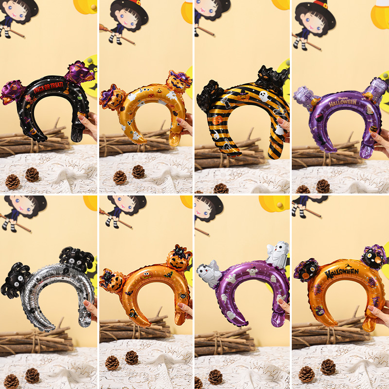 Halloween small headwear balloon mix