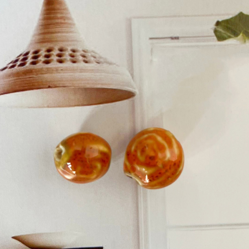 2:Flower glaze orange