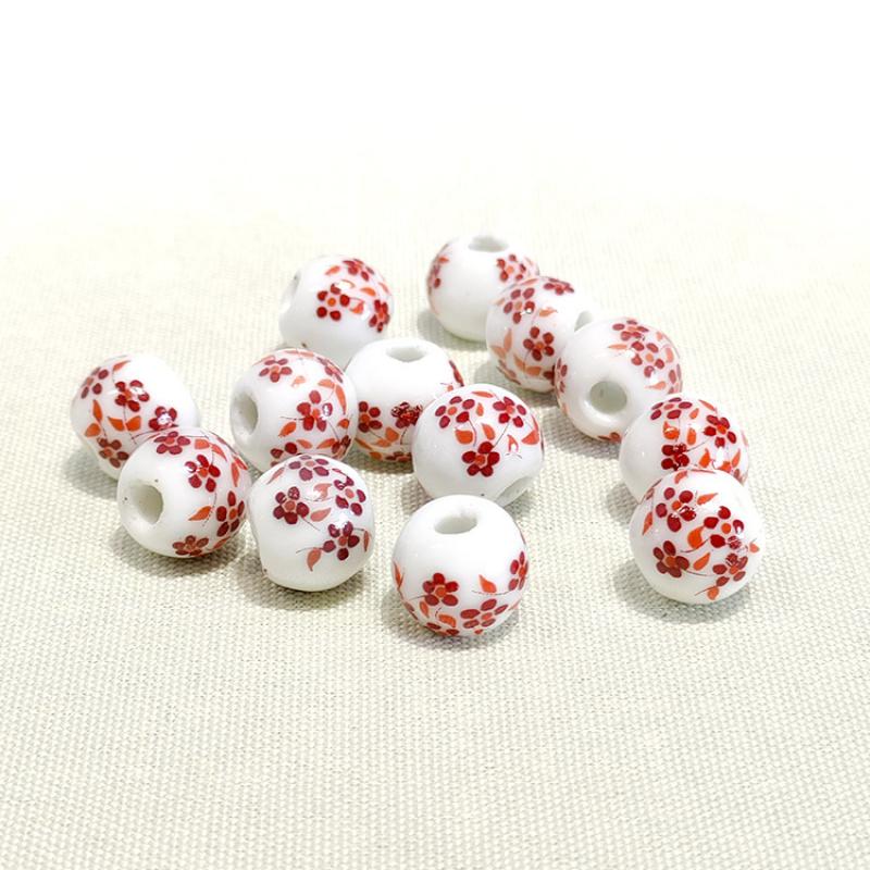 9:Red coffee plum blossom