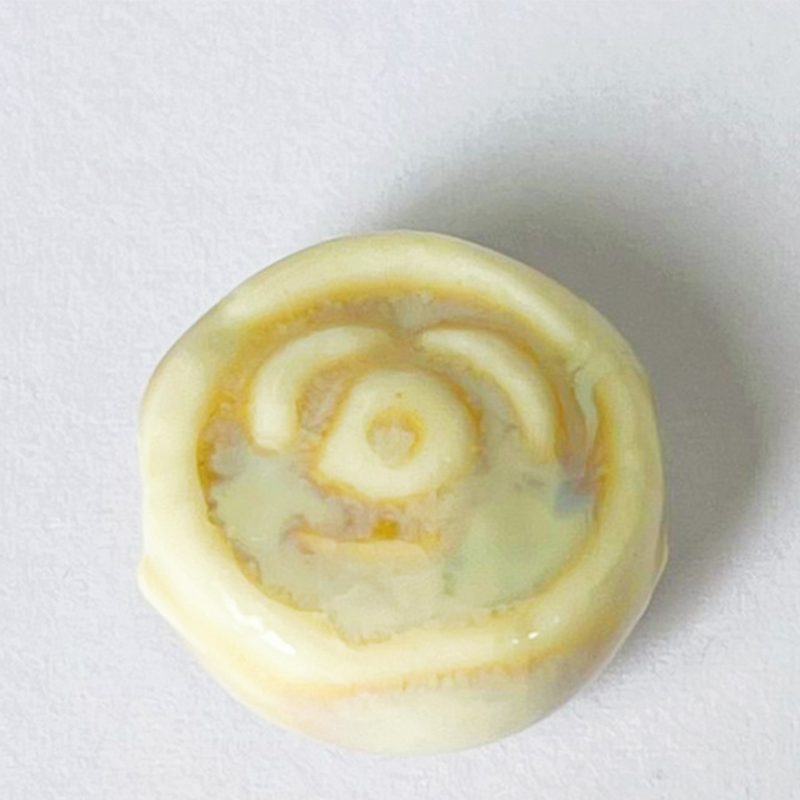 Rose flat slices 16x9mm