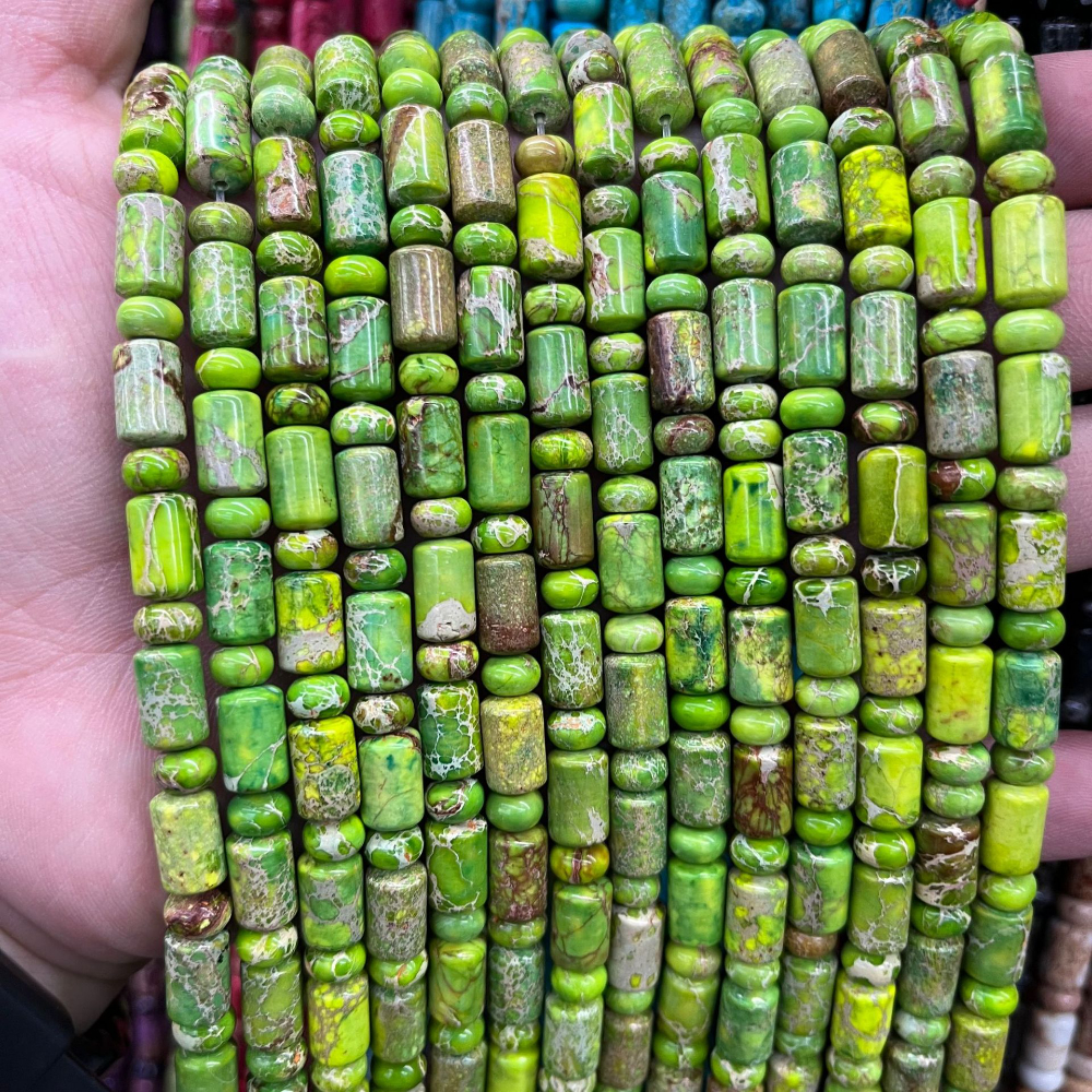 12:Apple green Impression Jasper