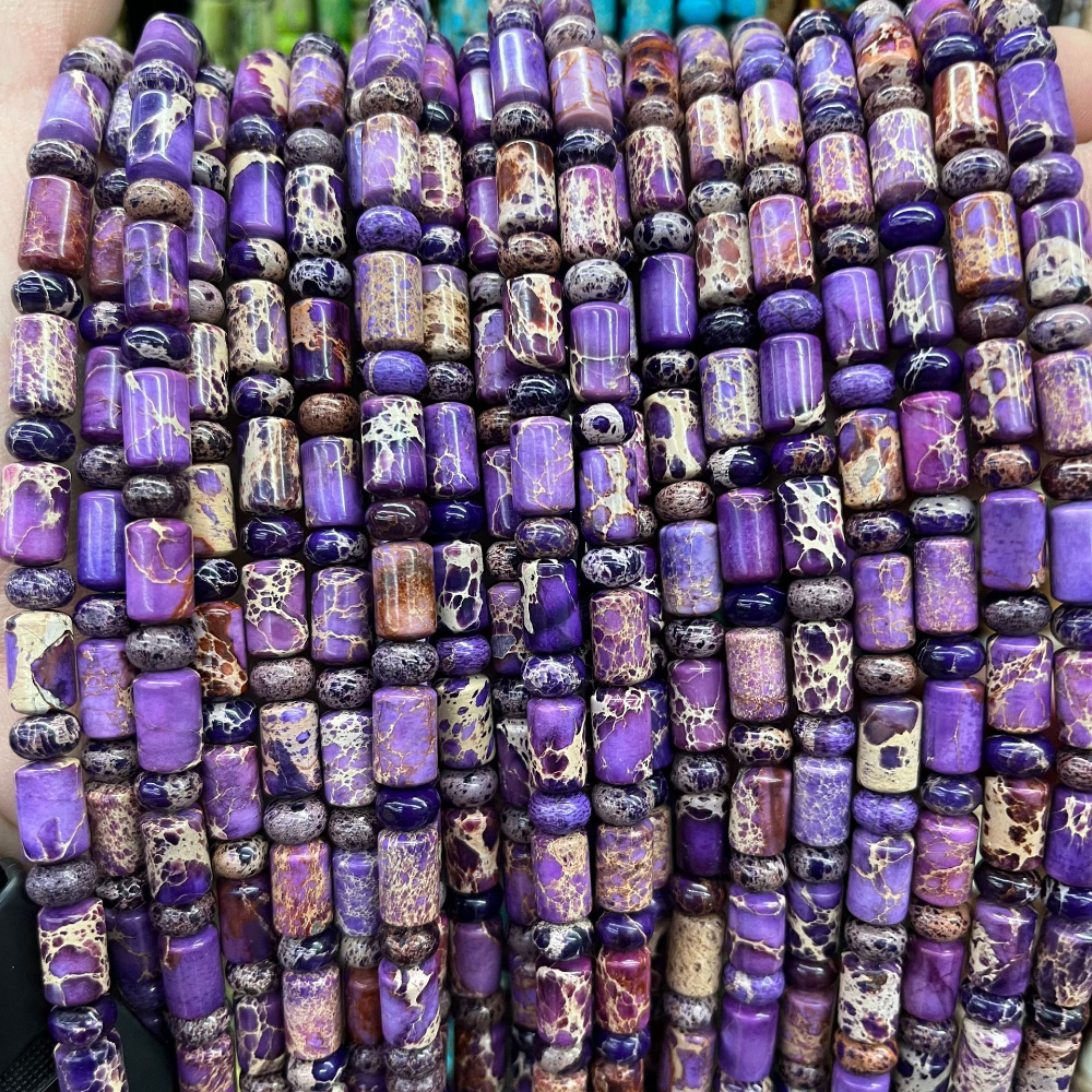 14:Purple and white Impression Jasper