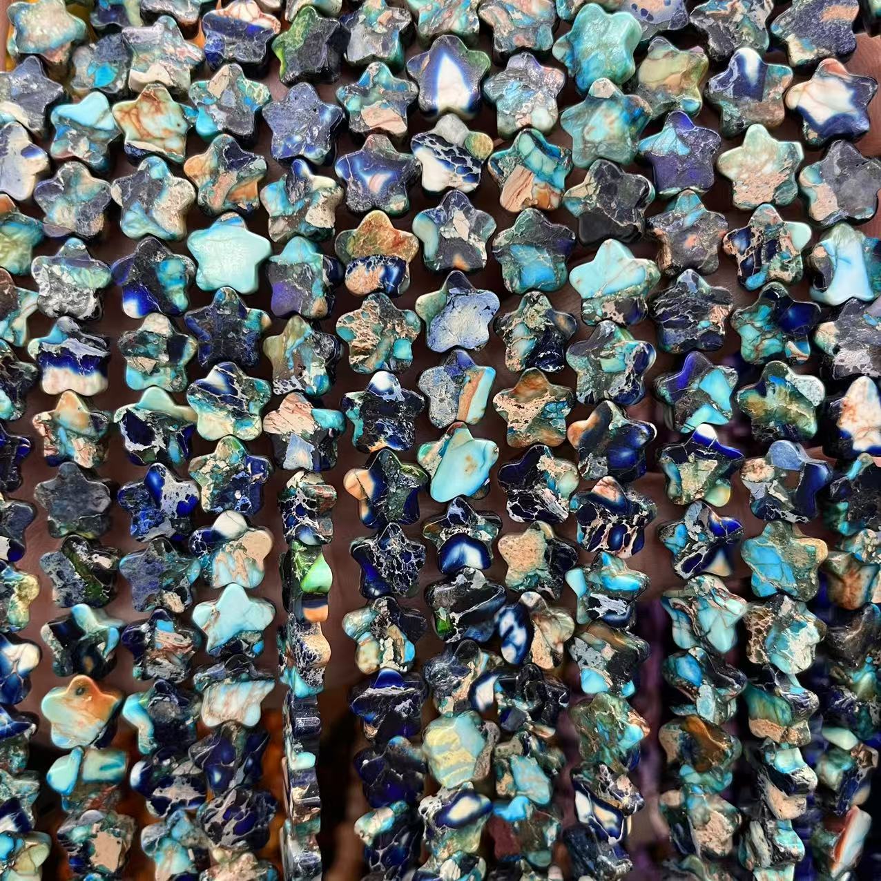 17:Fluorescent blue emperor stone