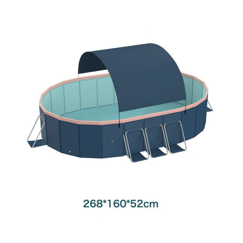 300 pool [including filter pump   awning]