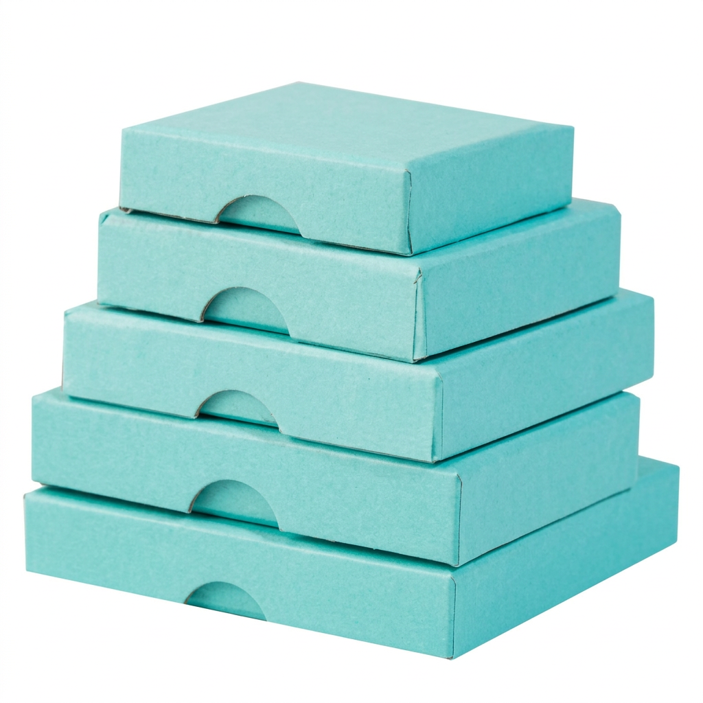 Blue heaven and earth box 9*9*1.6cm