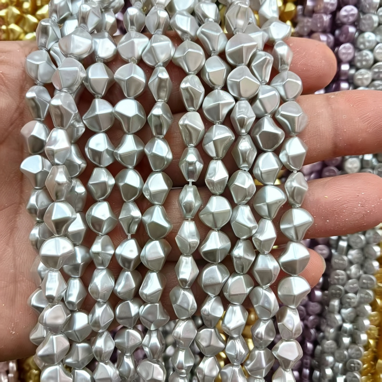 13:8mm irregular gray