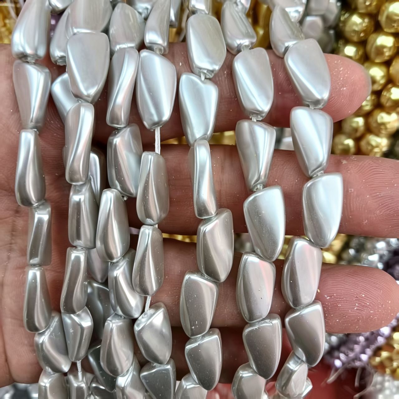 20:9x15mm piece irregular gray