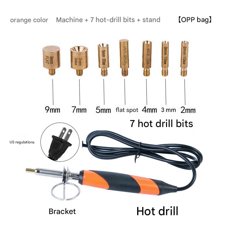 Orange- US plug, opp packaging