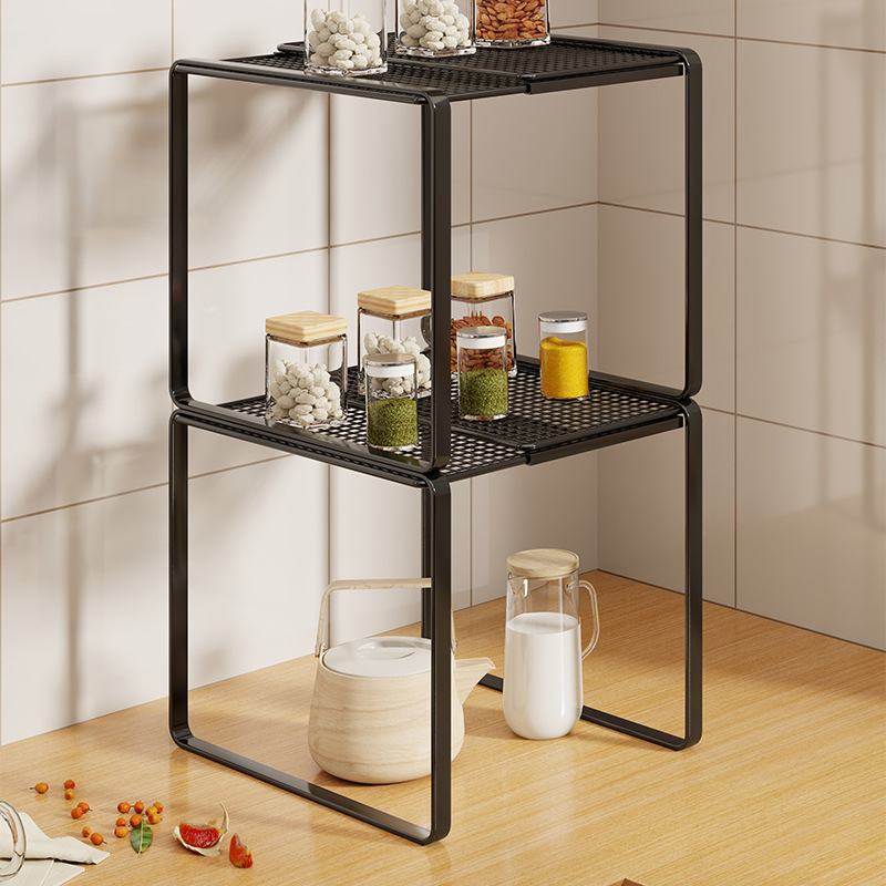 [retractable] length 27-38, width 35, height 31, black double layer