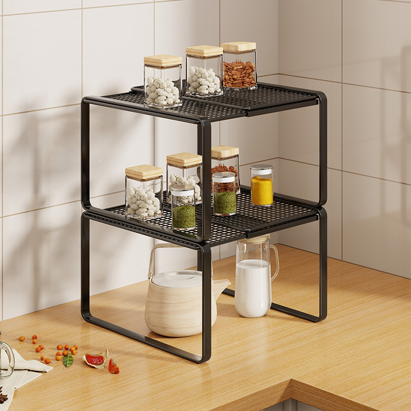 [retractable] length 27-38, width 35, height 22, black double layer