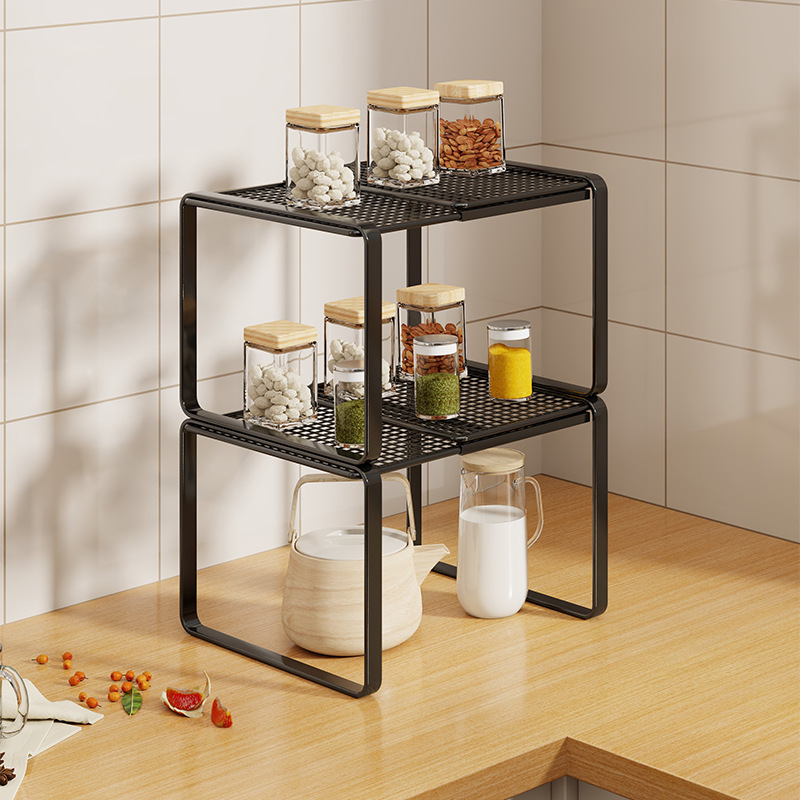 [retractable] length 27-38, width 27, height 22, black double layer