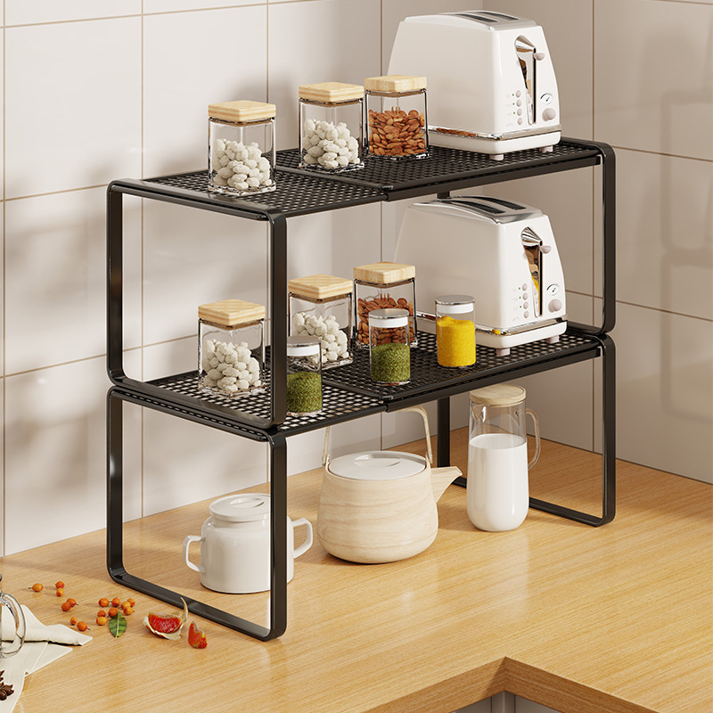 [retractable] length 38-62, width 27, height 22, black double layer