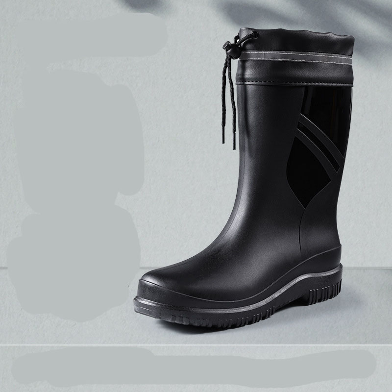 Black with drawstring