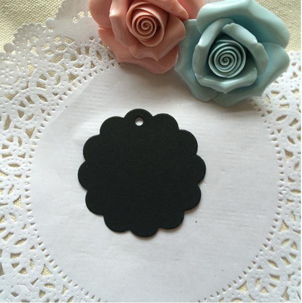 50:6x6cm Black lace