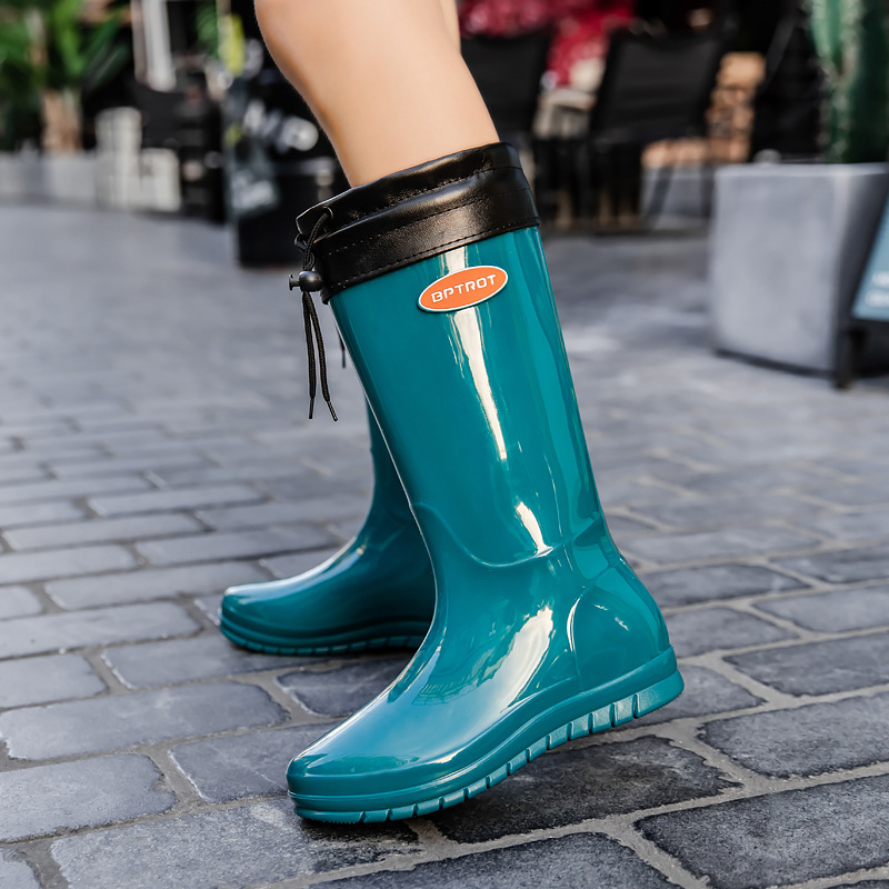 blue high with drawstring