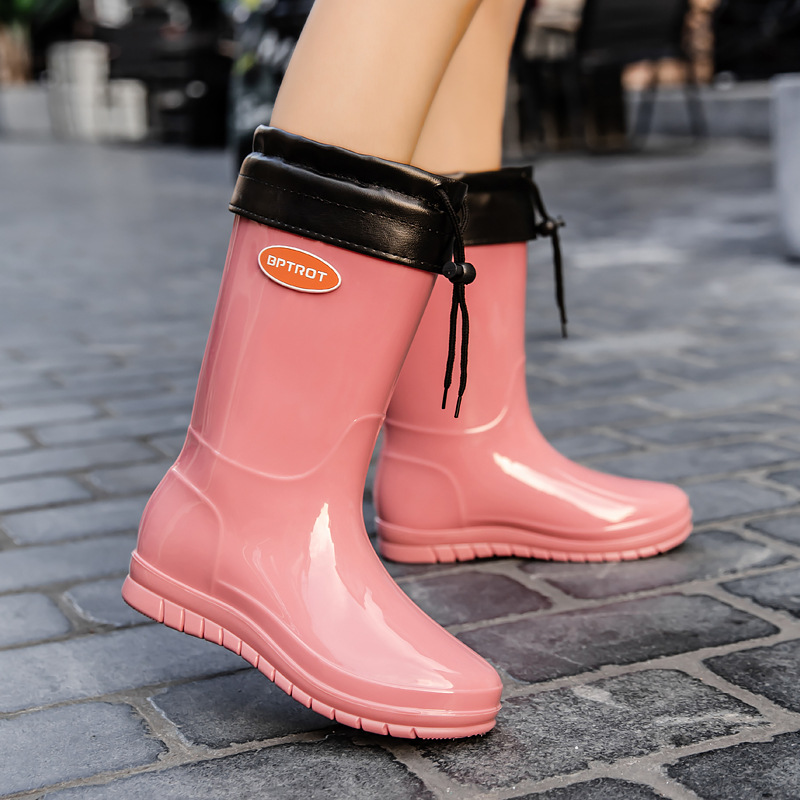 pink mid with removabledrawstring cotton